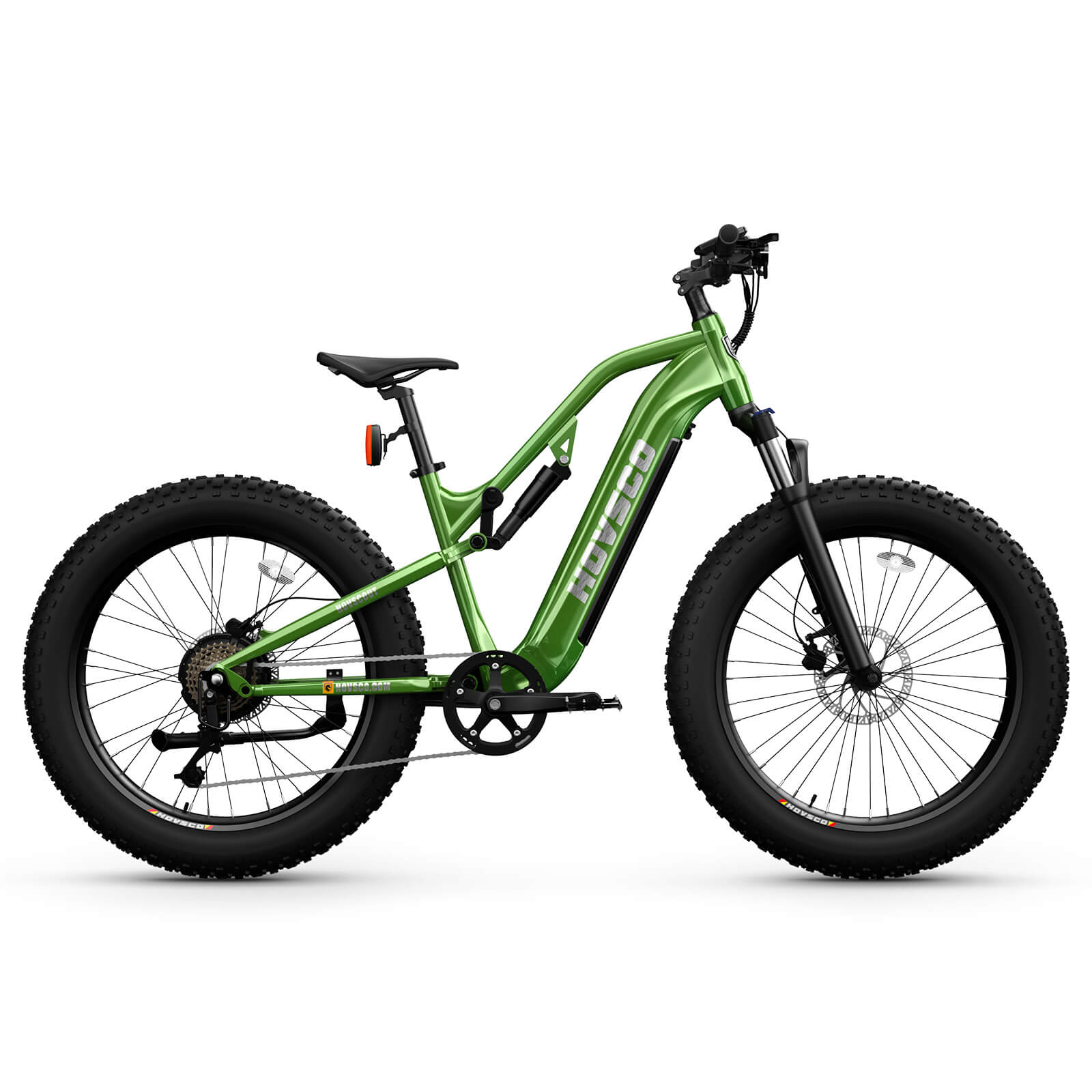 HOVSCO™ HovScout 26" Full Suspension Fat Tire Ebike - HOVSCO